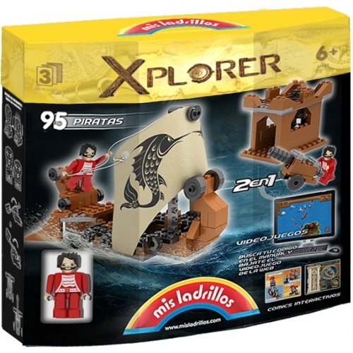 Xplorer - Piratas (95 piezas)